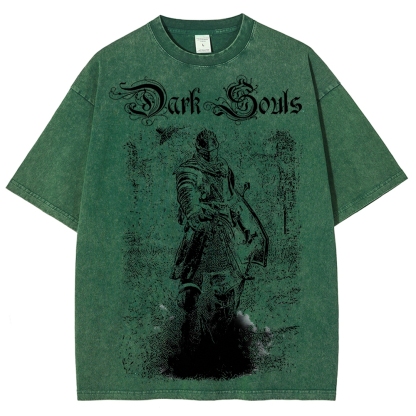 DARK SOULS Unisex Fit Washed T-Shirt 