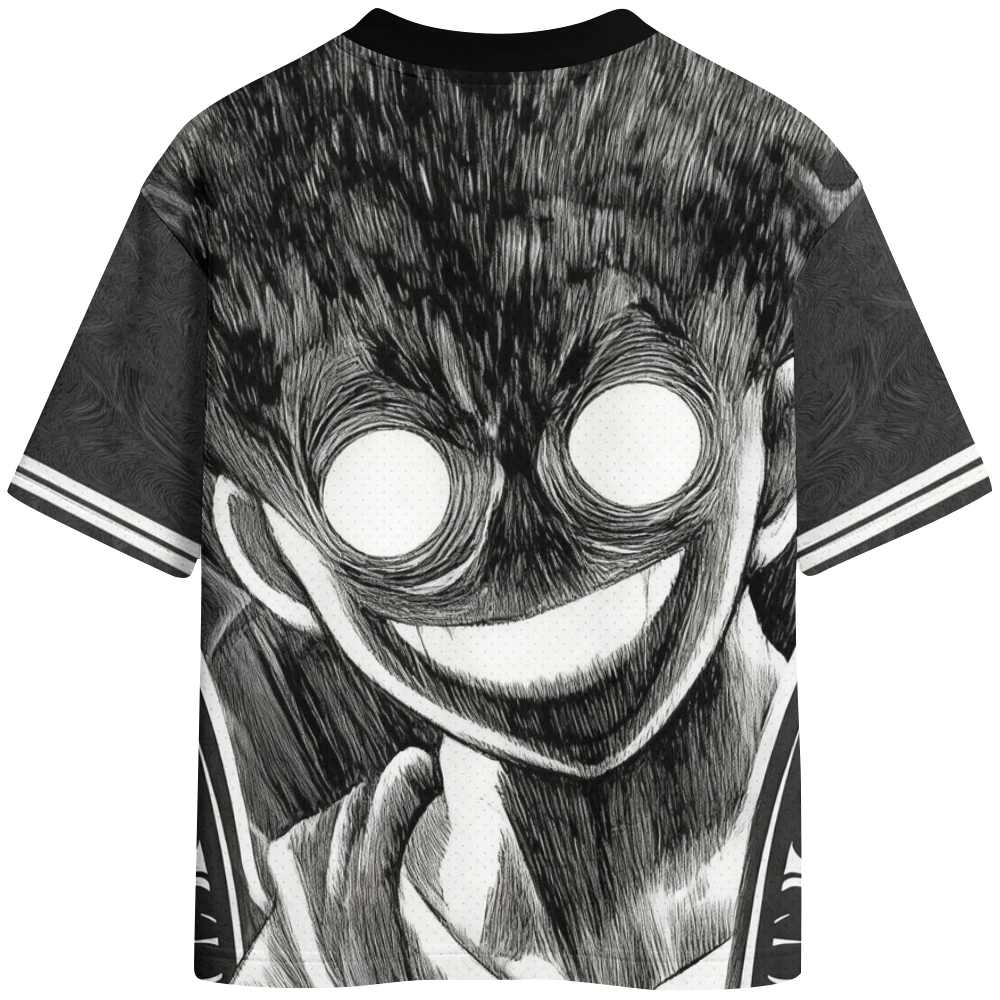 One Piece Crew Neck Mesh Jersey 