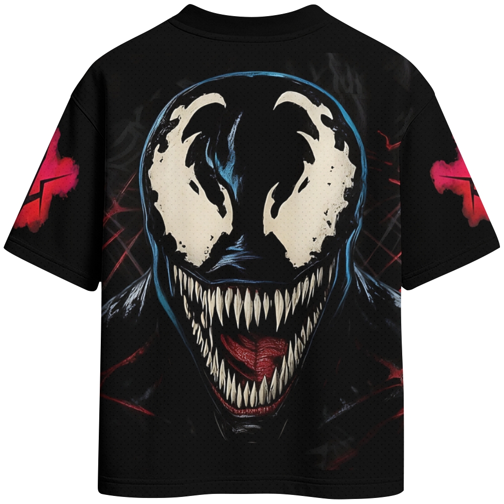 Spider Man Crew Neck Mesh Jersey 