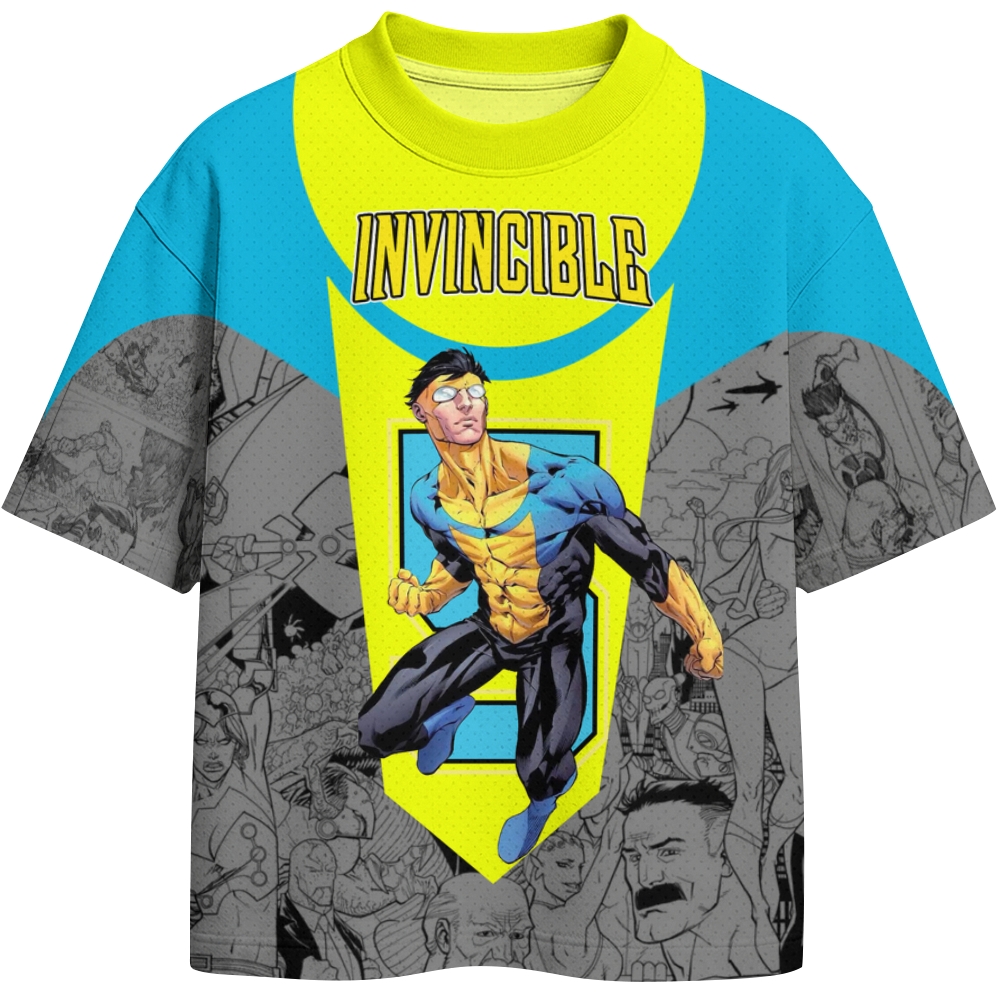Invincible Crew Neck Mesh Jersey 