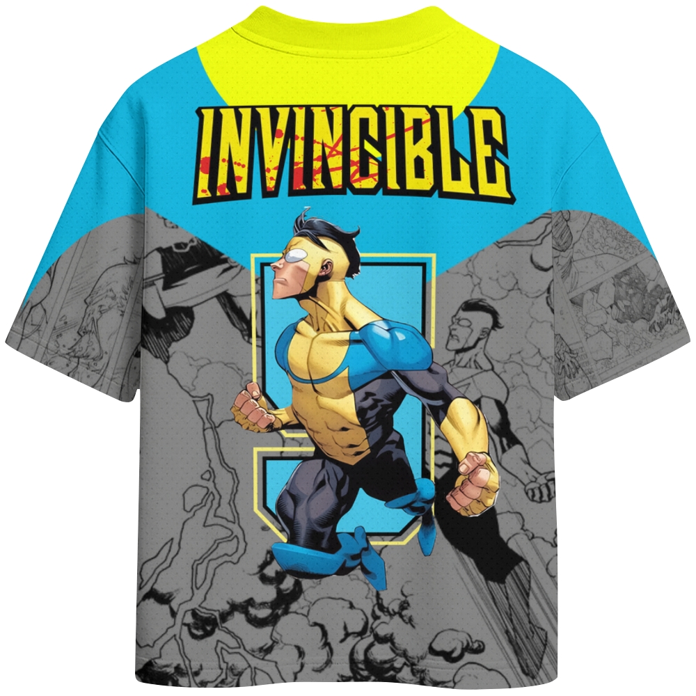 Invincible Crew Neck Mesh Jersey 