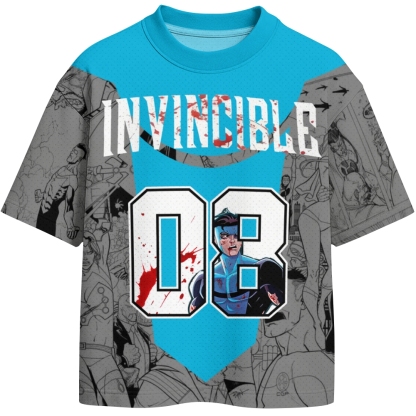 Invincible Crew Neck Mesh Jersey 