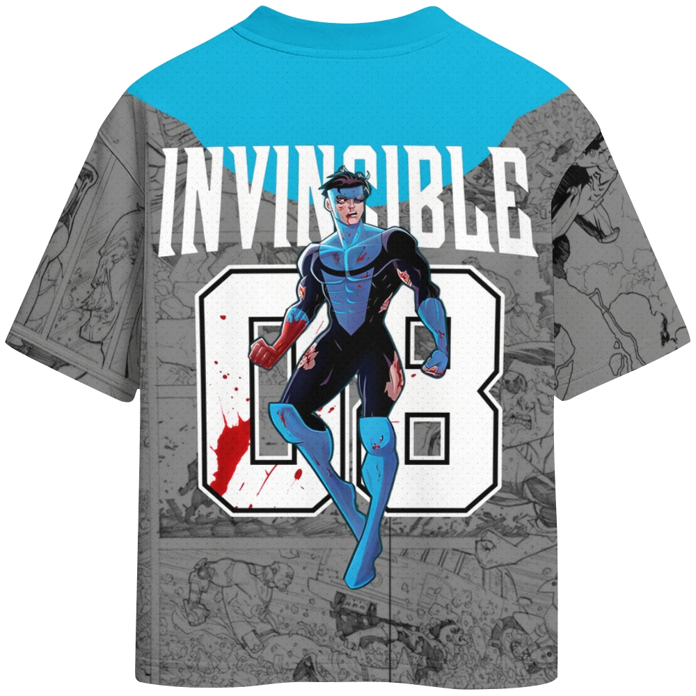 Invincible Crew Neck Mesh Jersey 