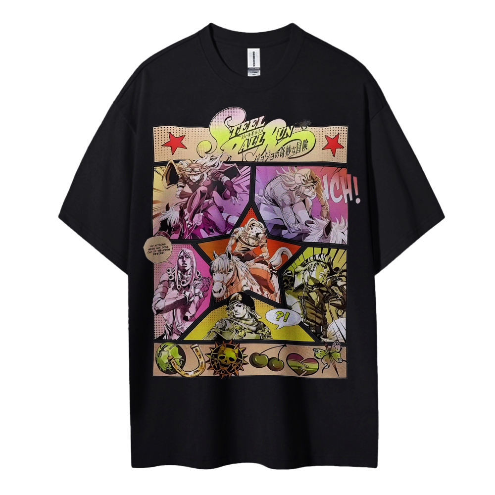 Jojo’s Bizarre Adventure Unisex Cotton T-Shirt 