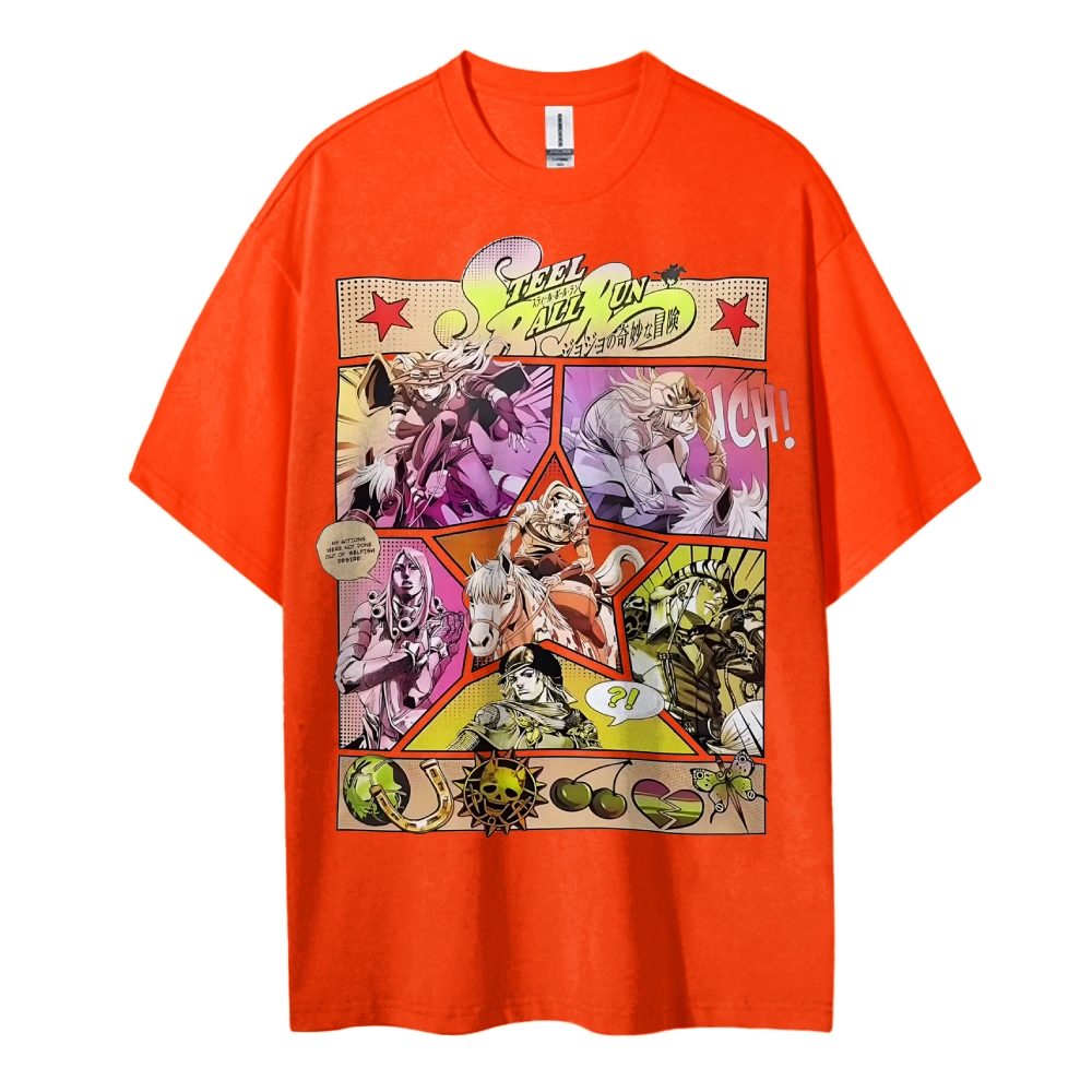 Jojo’s Bizarre Adventure Unisex Cotton T-Shirt 