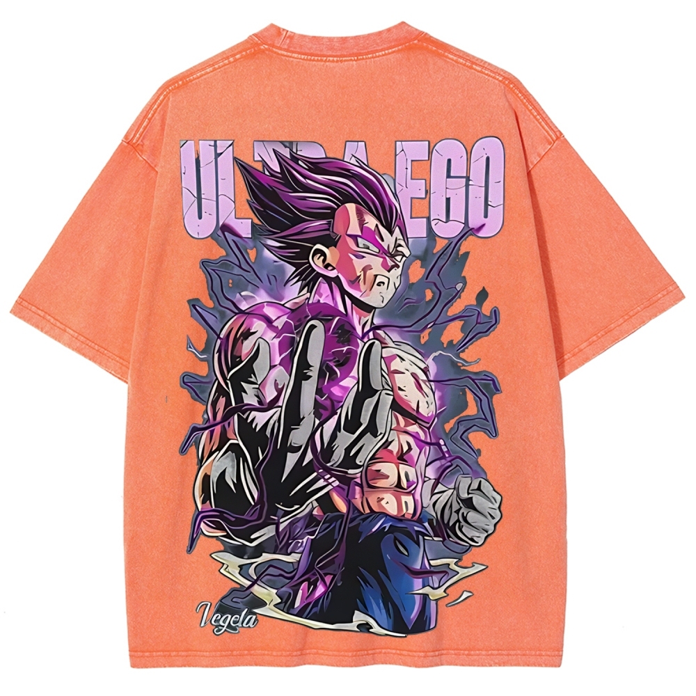 Dragon Ball Vintage Unisex Washed T-Shirt