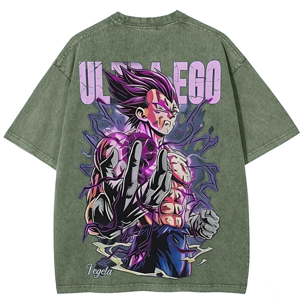 Dragon Ball Vintage Unisex Washed T-Shirt