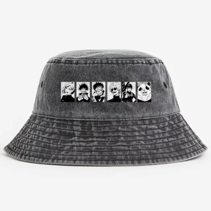 Jujutsu Kaisen Washed Bucket Hat 2603018598