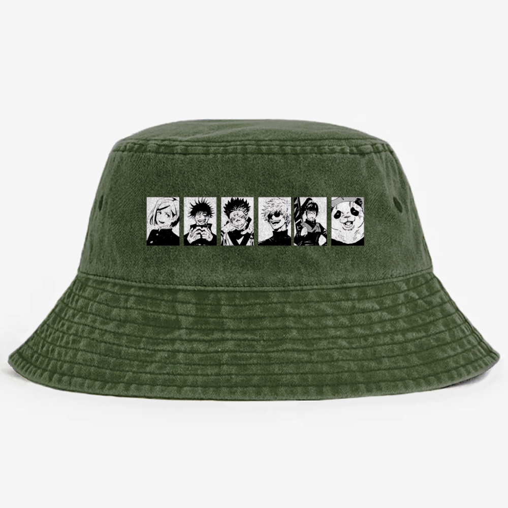 Jujutsu Kaisen Washed Bucket Hat 2603018598