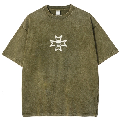 Warhammer 40K Printed Unisex Washed T-Shirt