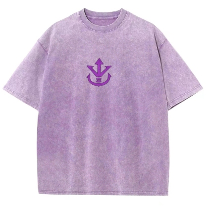 Dragon Ball Super Vegeta Ultra Ego Oversize Washed T-Shirt