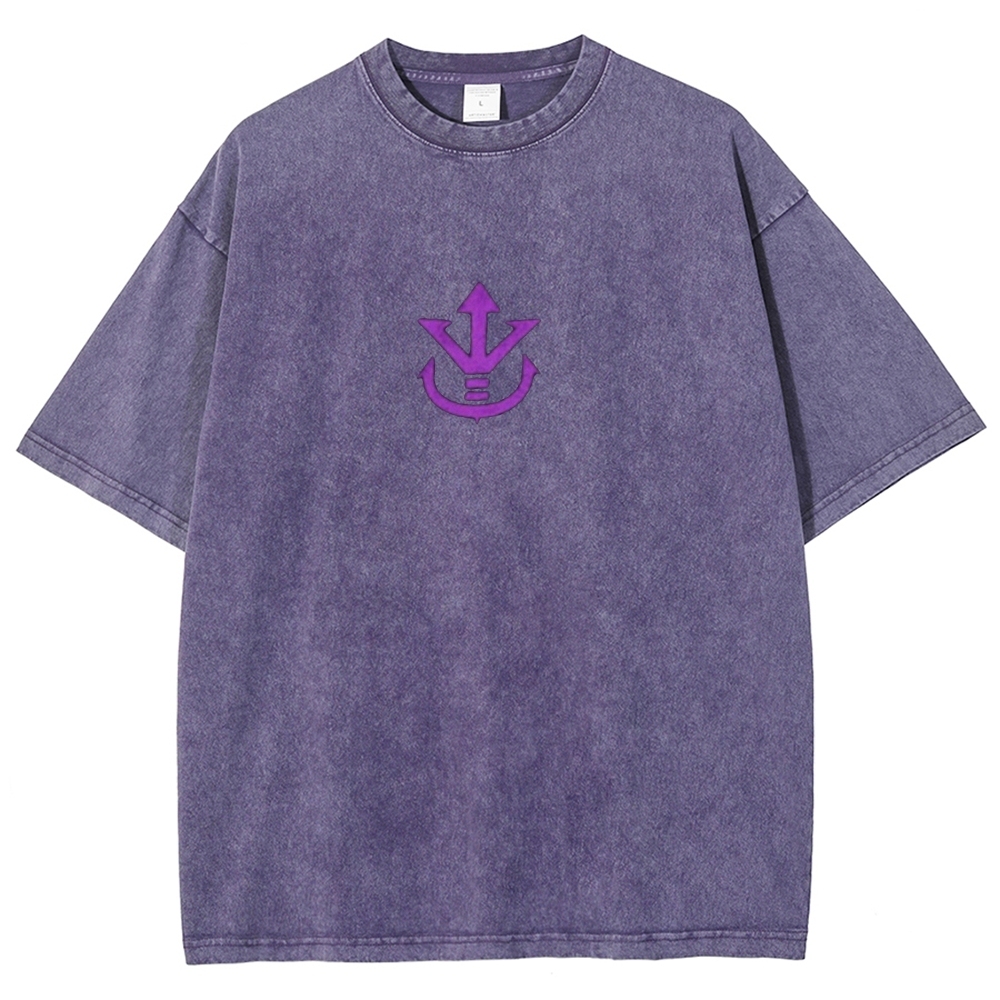 Dragon Ball Super Vegeta Ultra Ego Oversize Washed T-Shirt