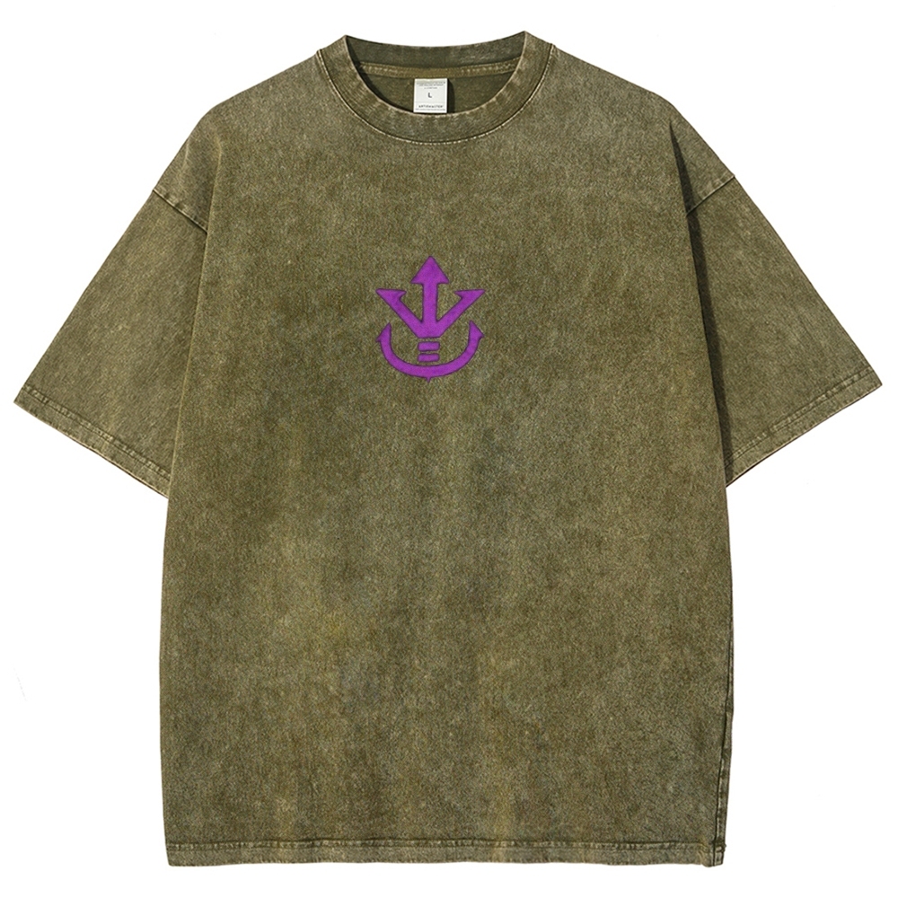 Dragon Ball Super Vegeta Ultra Ego Oversize Washed T-Shirt