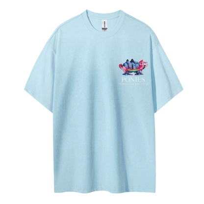 Warhammer 40K & My Little Pony Cotton T-Shirt 2603020116