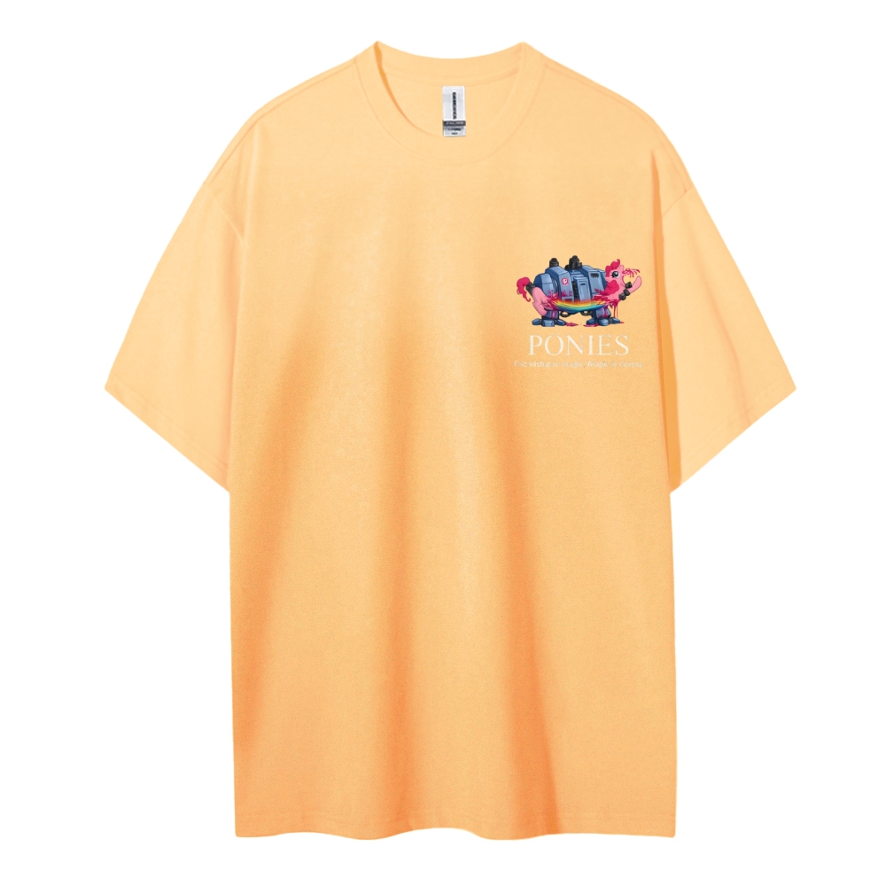 Warhammer 40K & My Little Pony Cotton T-Shirt 2603020116