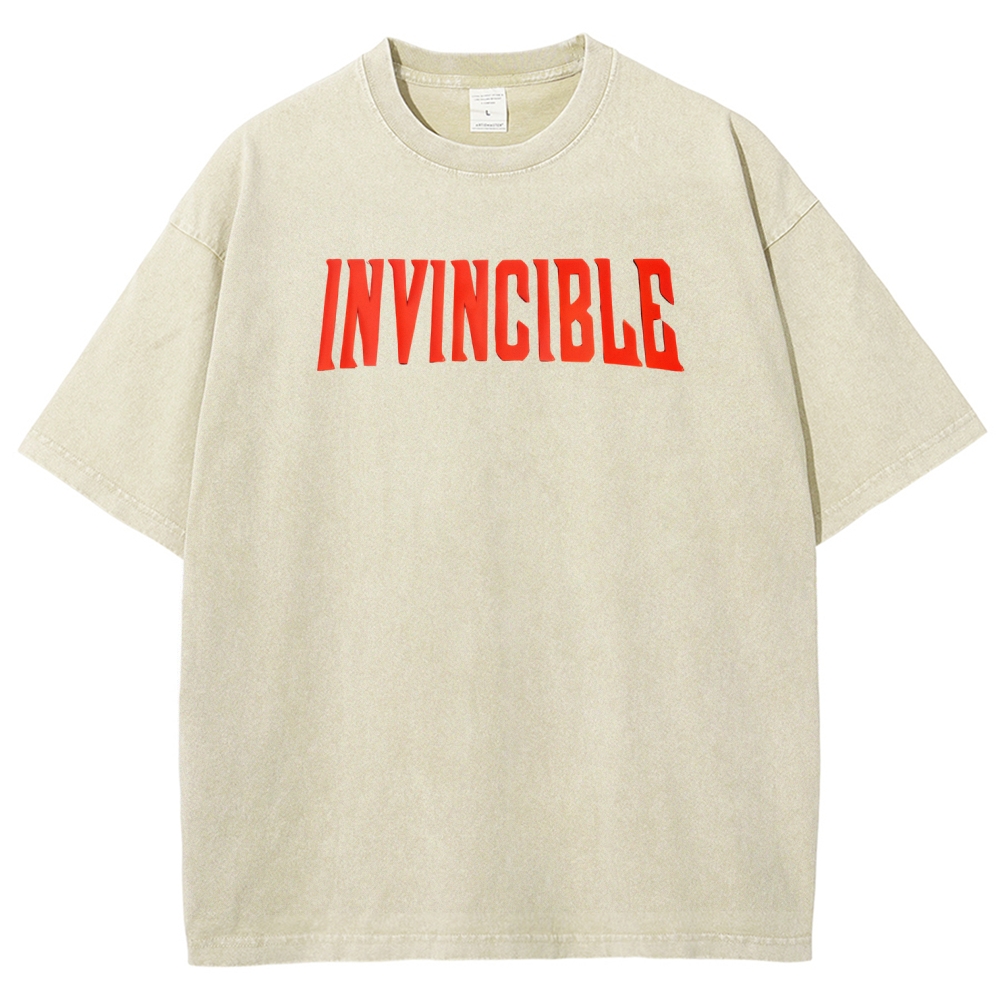 Invincible Vintage Unisex Washed T-Shirt