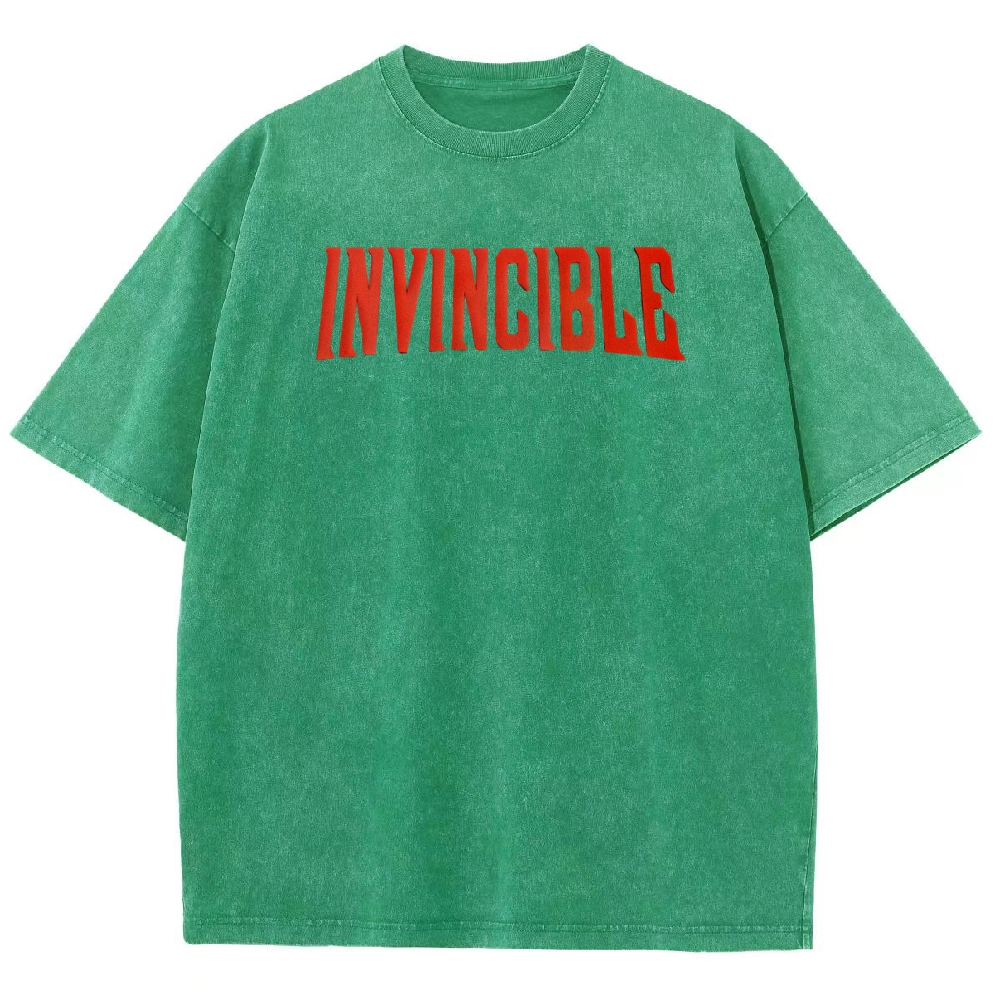 Invincible Vintage Unisex Washed T-Shirt