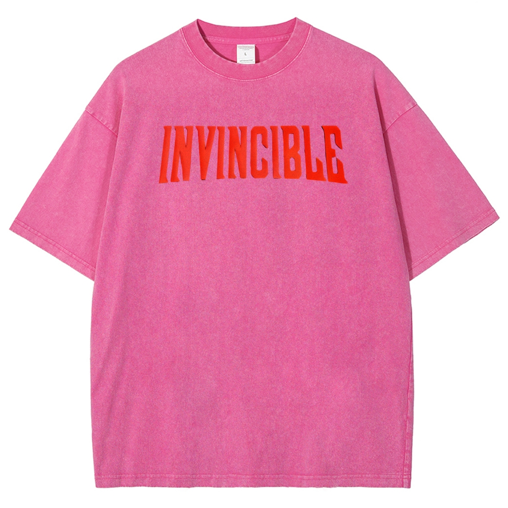 Invincible Vintage Unisex Washed T-Shirt