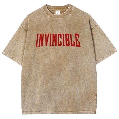  Invincible Vintage Unisex Washed T-Shirt