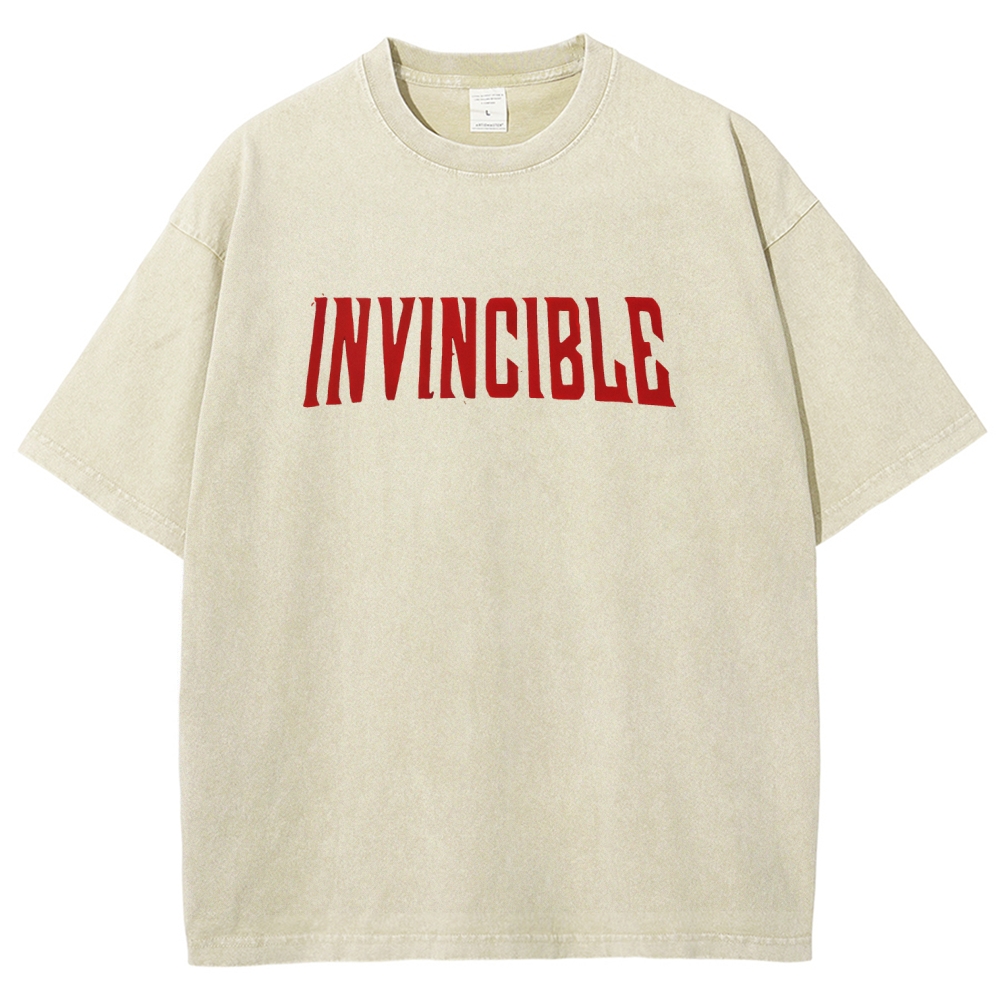  Invincible Vintage Unisex Washed T-Shirt