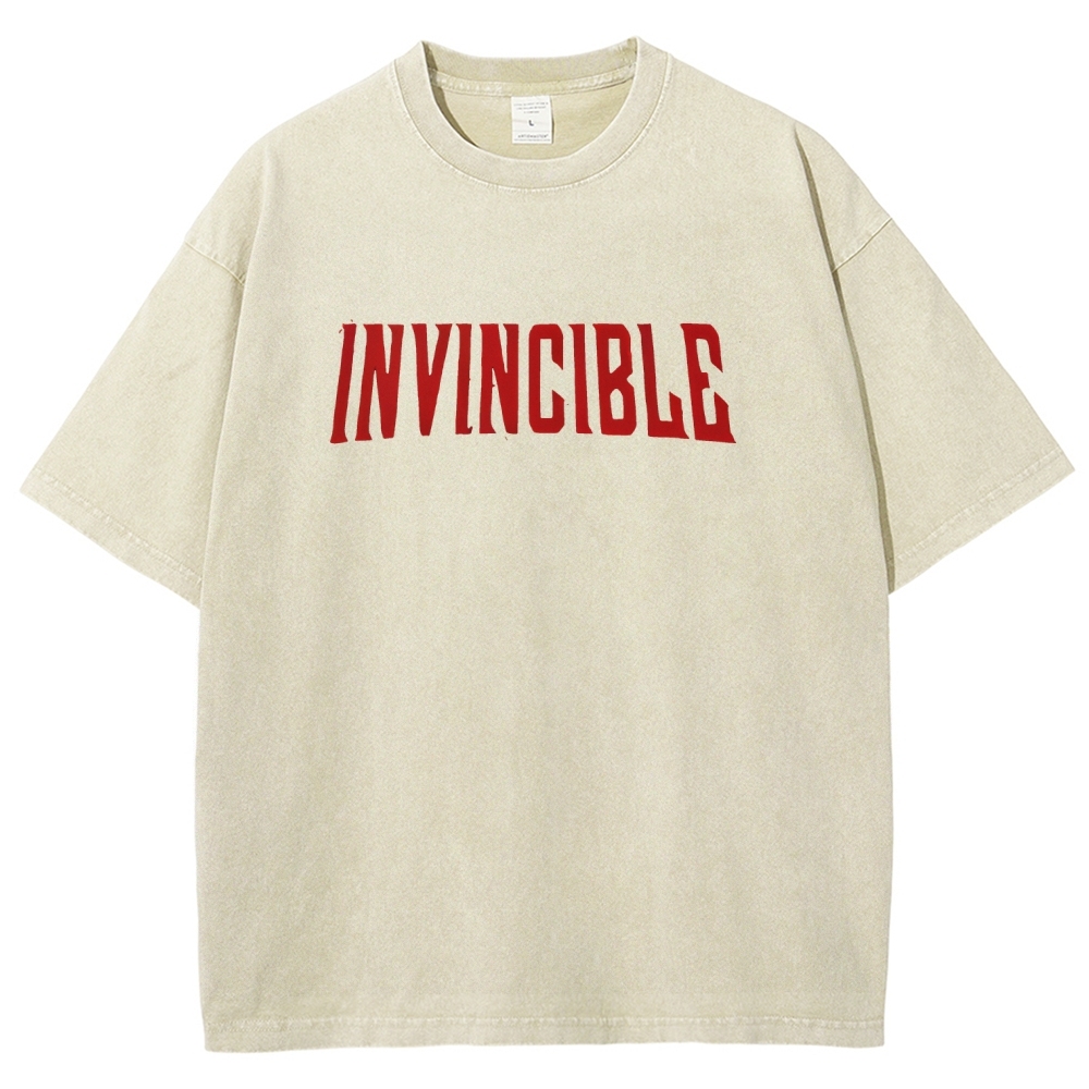  Invincible Vintage Unisex Washed T-Shirt
