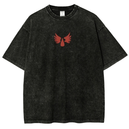 Warhammer 40k Blood Angels Printed Unisex Washed T-Shirt