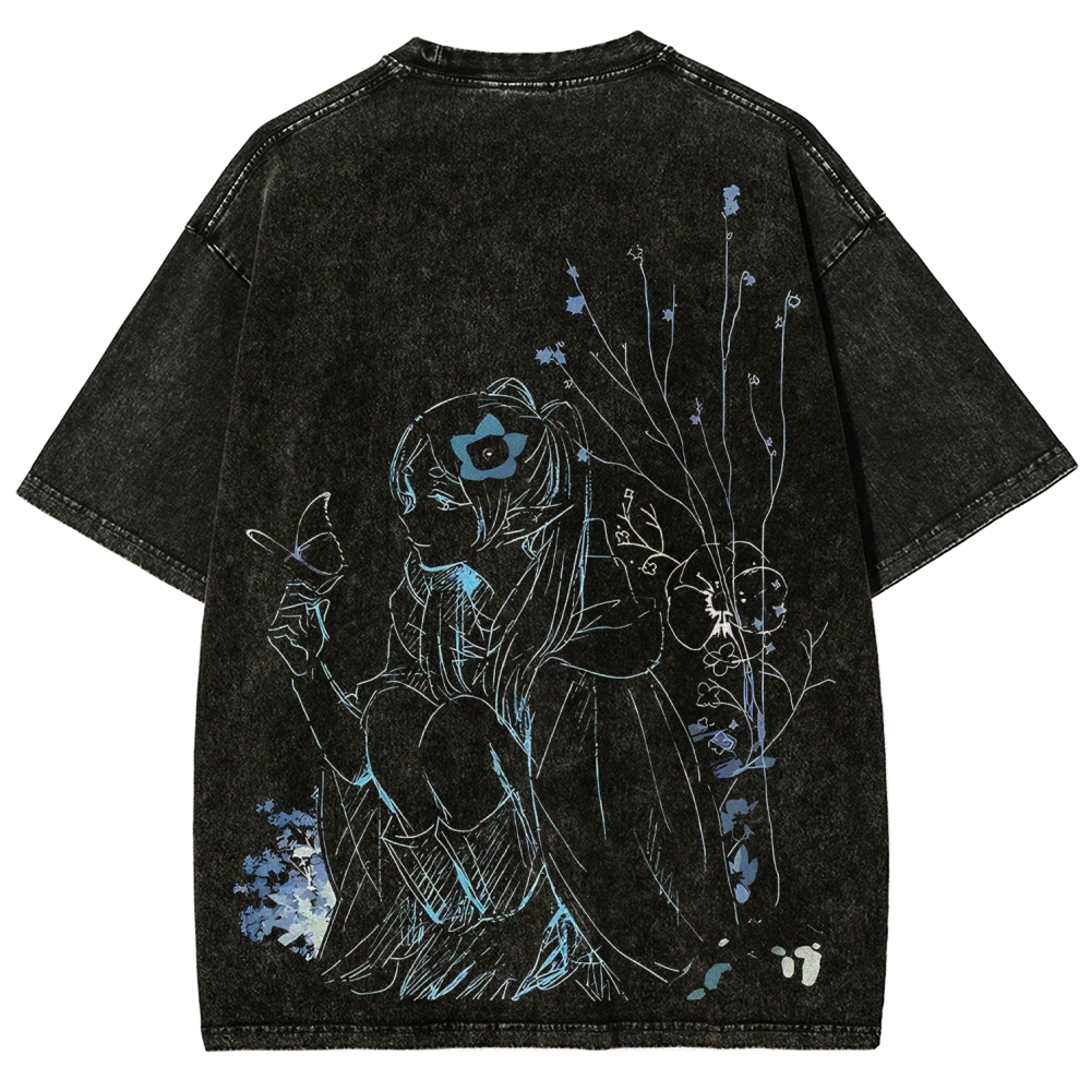 Frieren: Beyond Journey's End Printed Unisex Washed T-Shirt