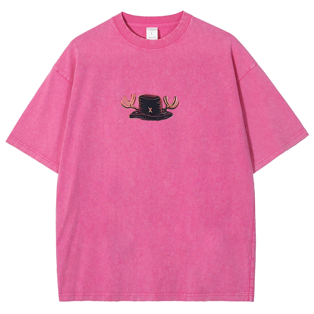 Tony Tony Chopper One Piece  Unisex Washed T-Shirt 