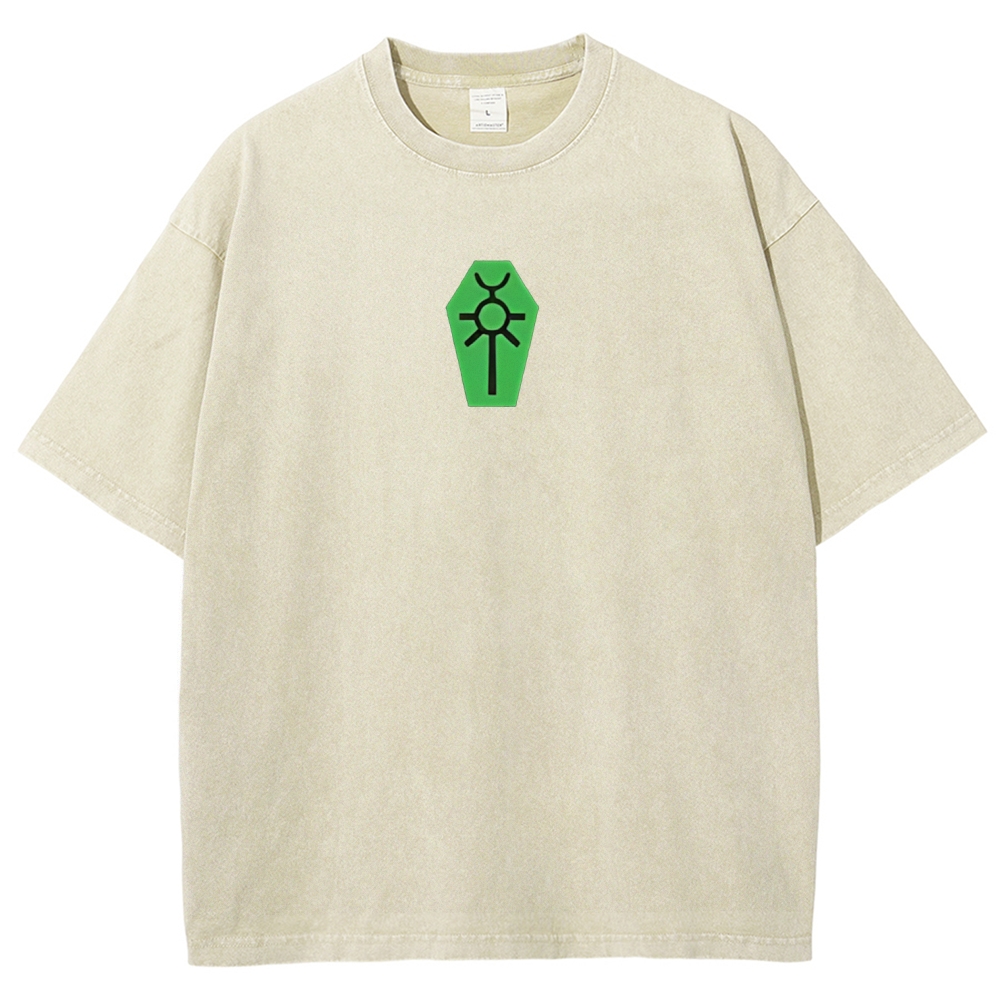 Warhammer 40K Necron Printed Unisex Washed T-Shirt