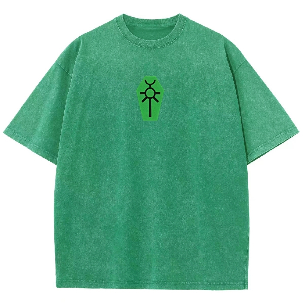 Warhammer 40K Necron Printed Unisex Washed T-Shirt