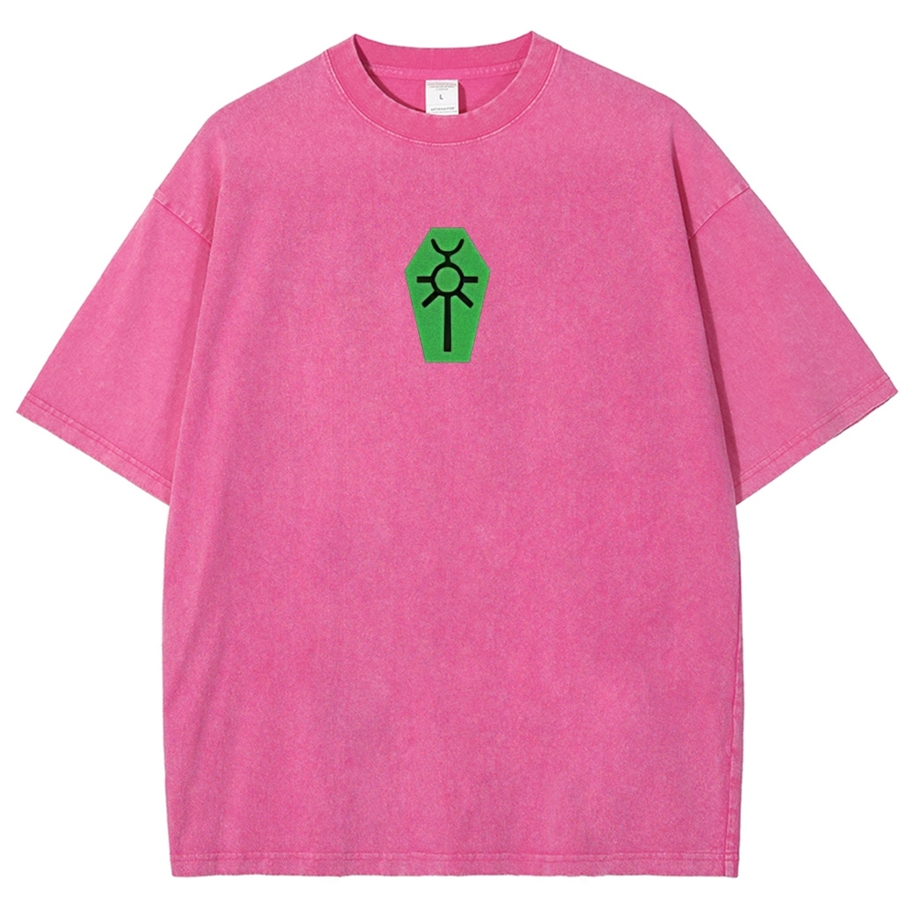 Warhammer 40K Necron Printed Unisex Washed T-Shirt