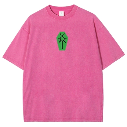 Warhammer 40K Necron Printed Unisex Washed T-Shirt
