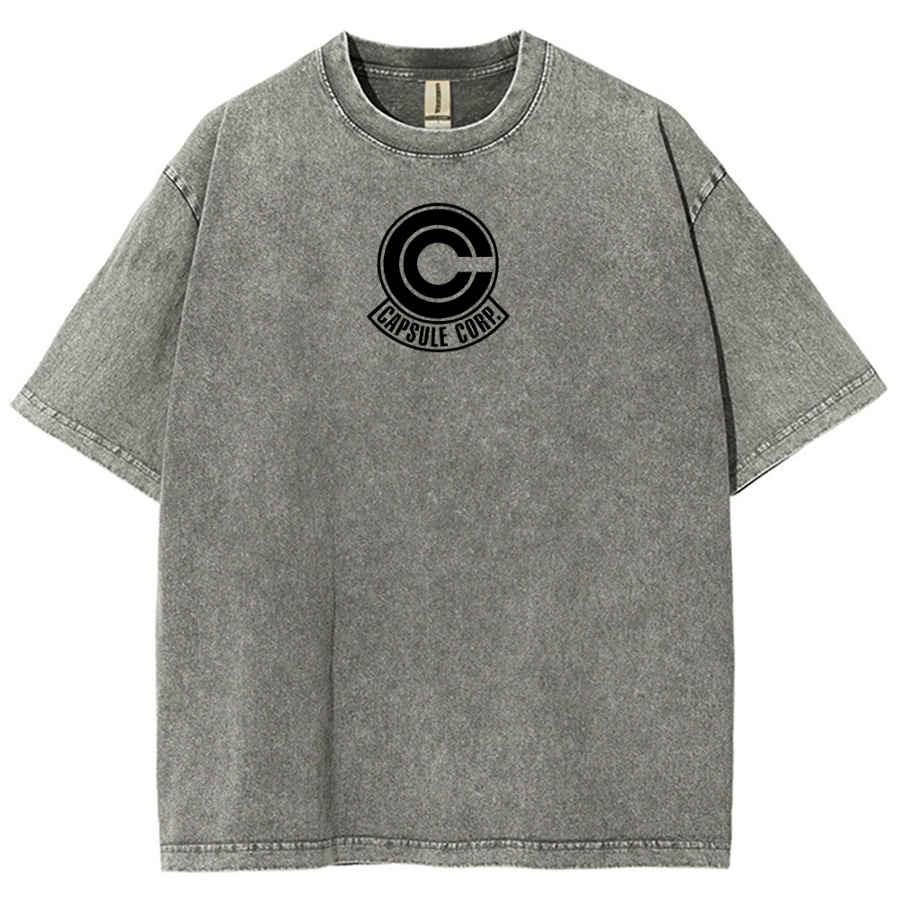 Dragon Ball Trunks Printed Unisex Washed T-Shirt