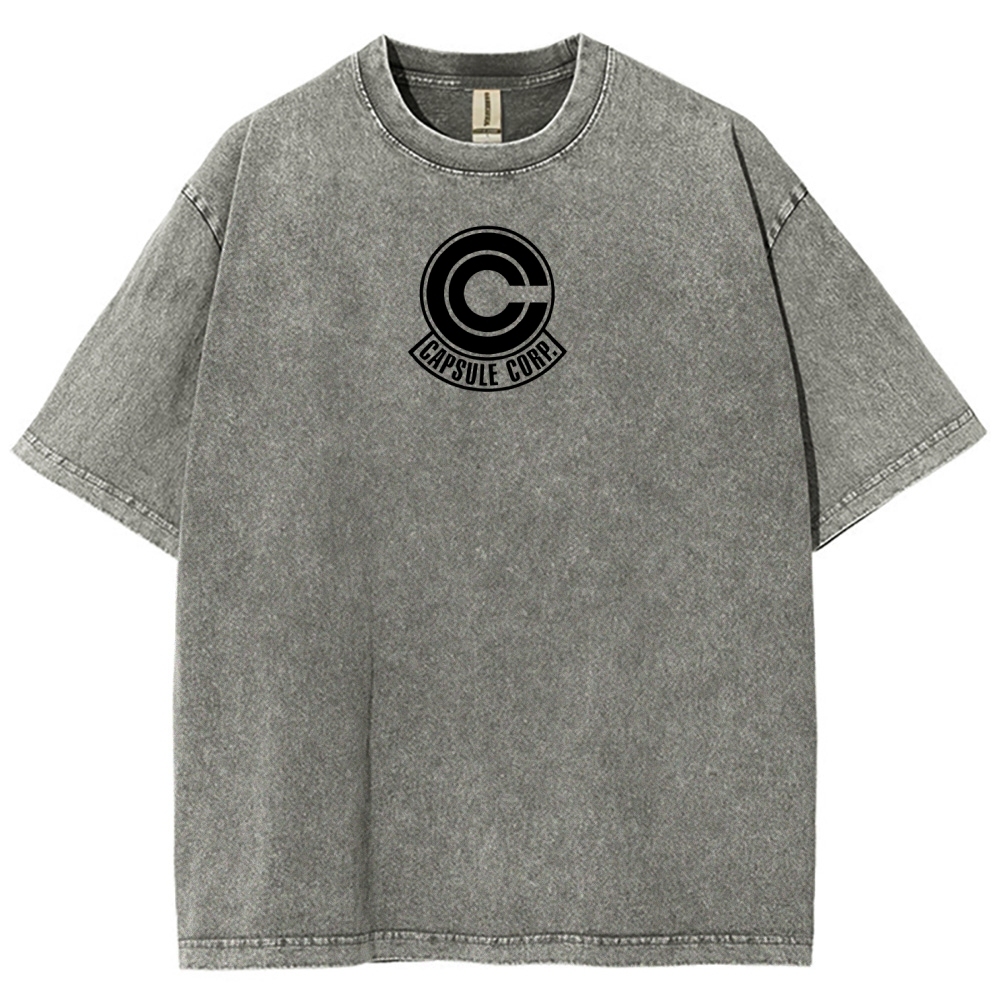 Dragon Ball Trunks Printed Unisex Washed T-Shirt