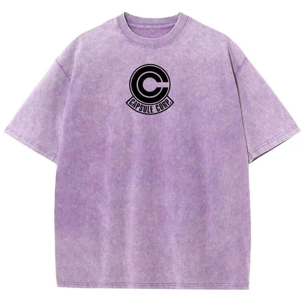 Dragon Ball Trunks Printed Unisex Washed T-Shirt