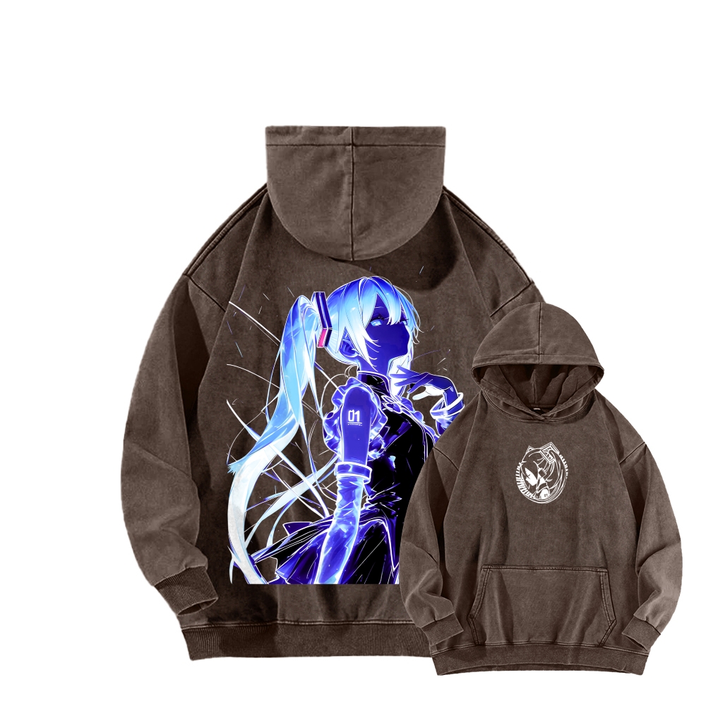 Unisex Washed Hoodie 2604011652