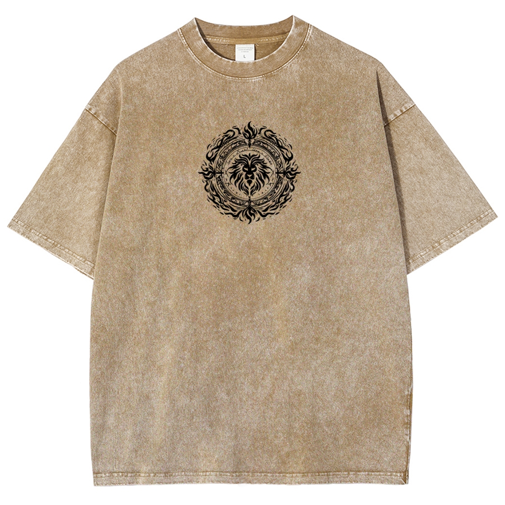 Seven deadly sins Escanor Unisex Washed T-Shirt 