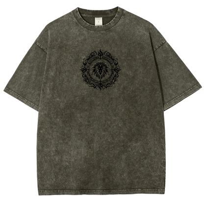 Seven deadly sins Escanor Unisex Washed T-Shirt 