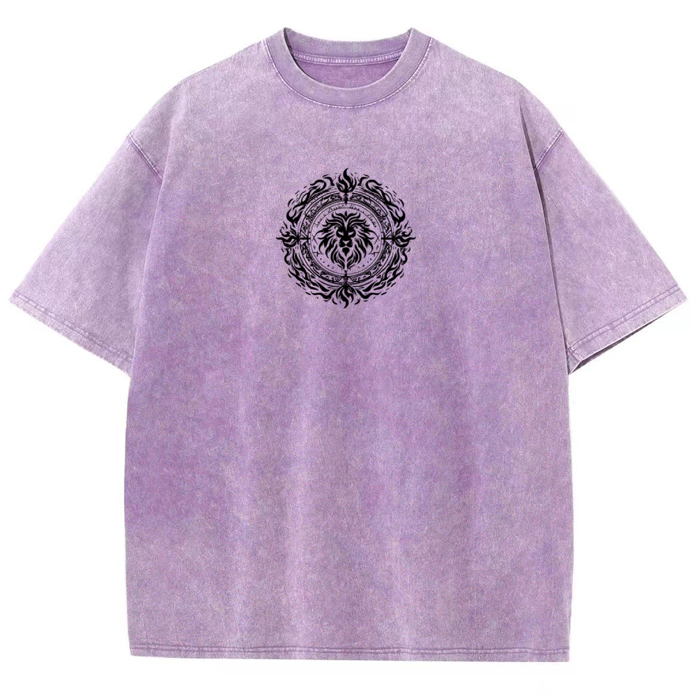 Seven deadly sins Escanor Unisex Washed T-Shirt 