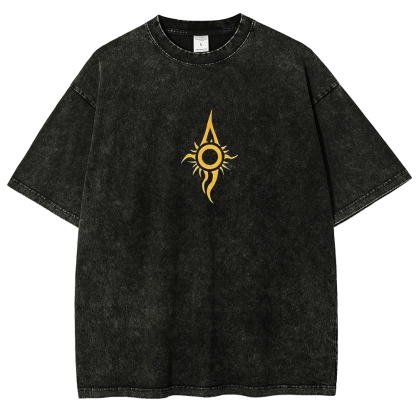 Bleach Yoruichi Shihouin Printed Unisex Washed T-Shirt