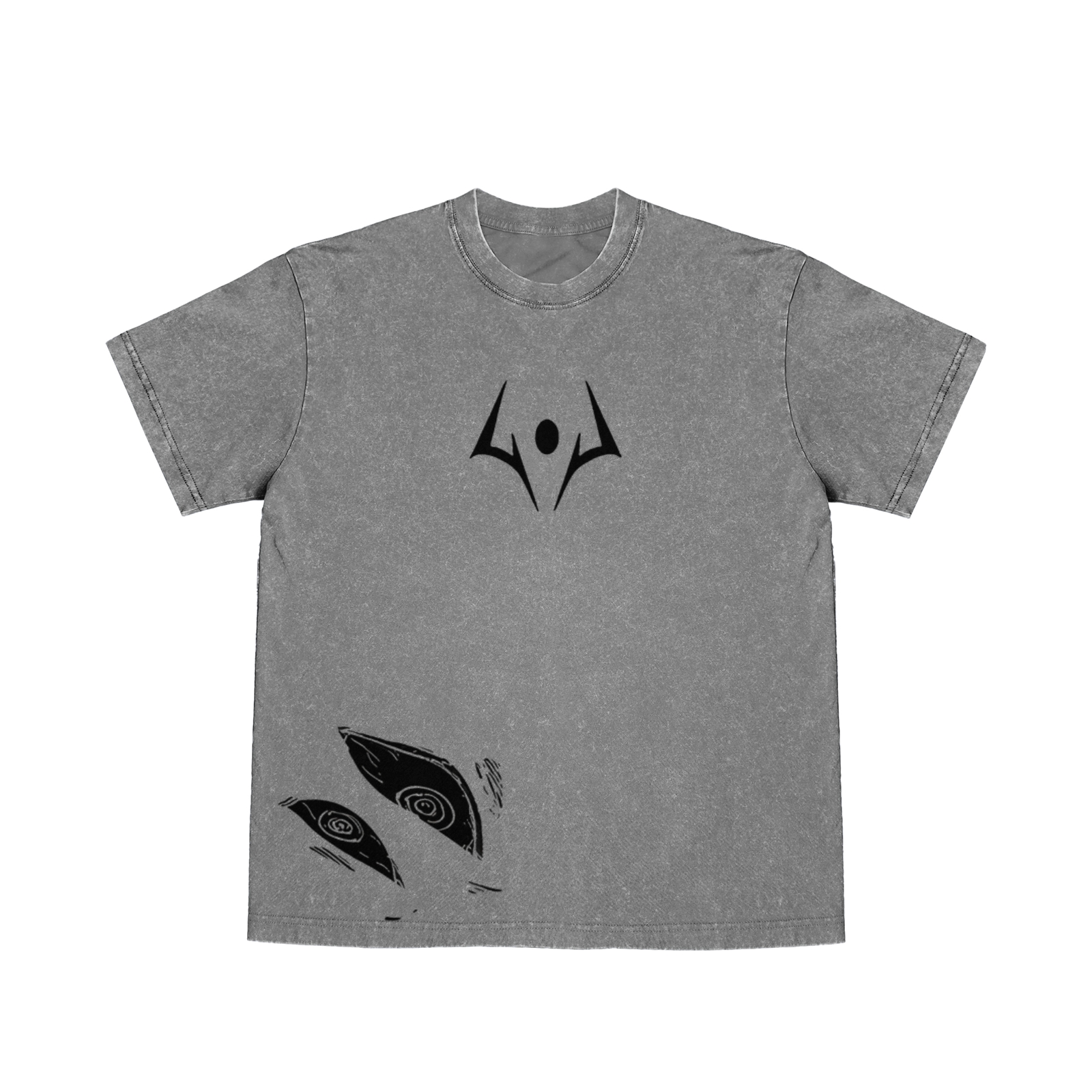 Jujutsu Kaisen Ryomen Sukuna Printed Unisex Washed T-Shirt