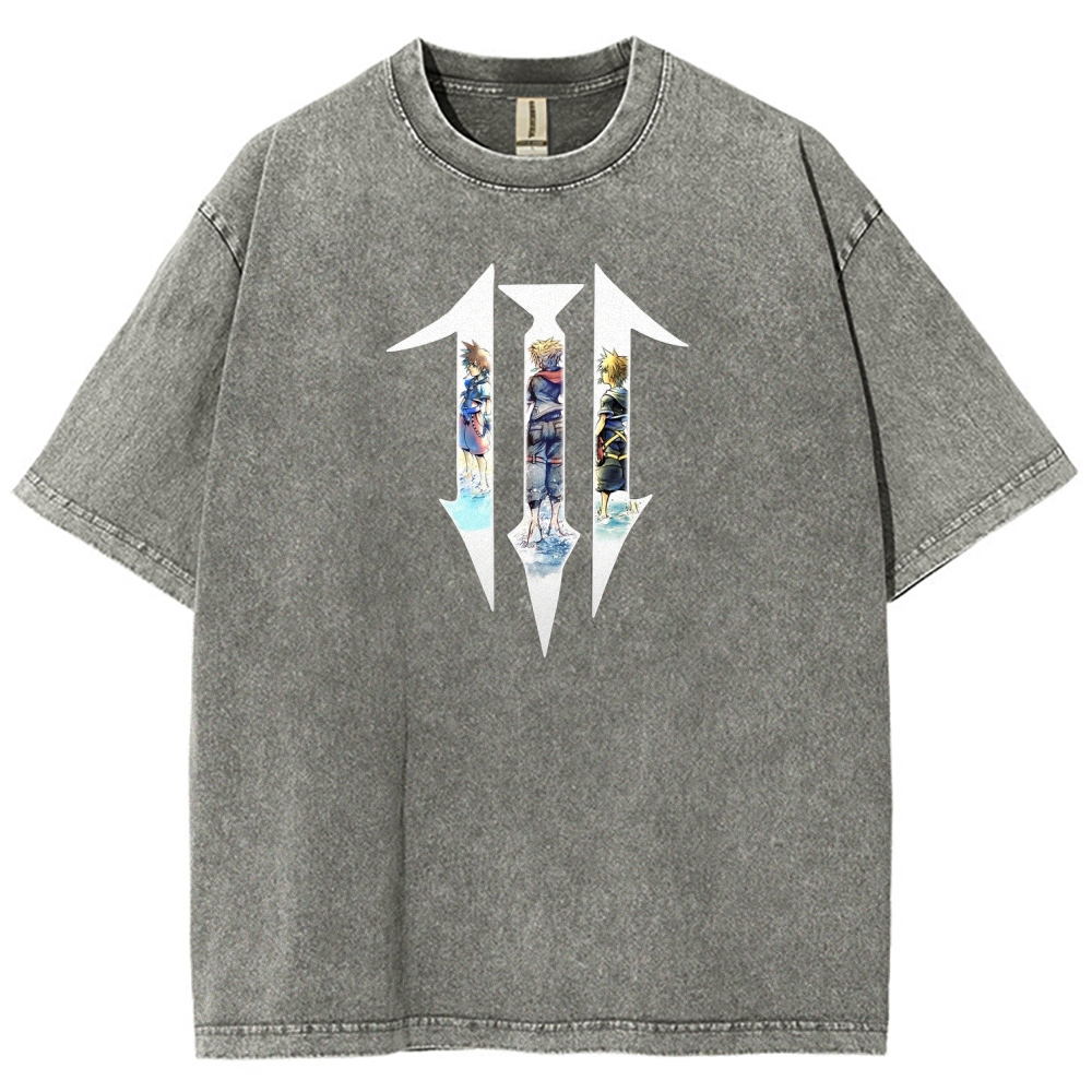Kingdom Hearts Washed T-shirt