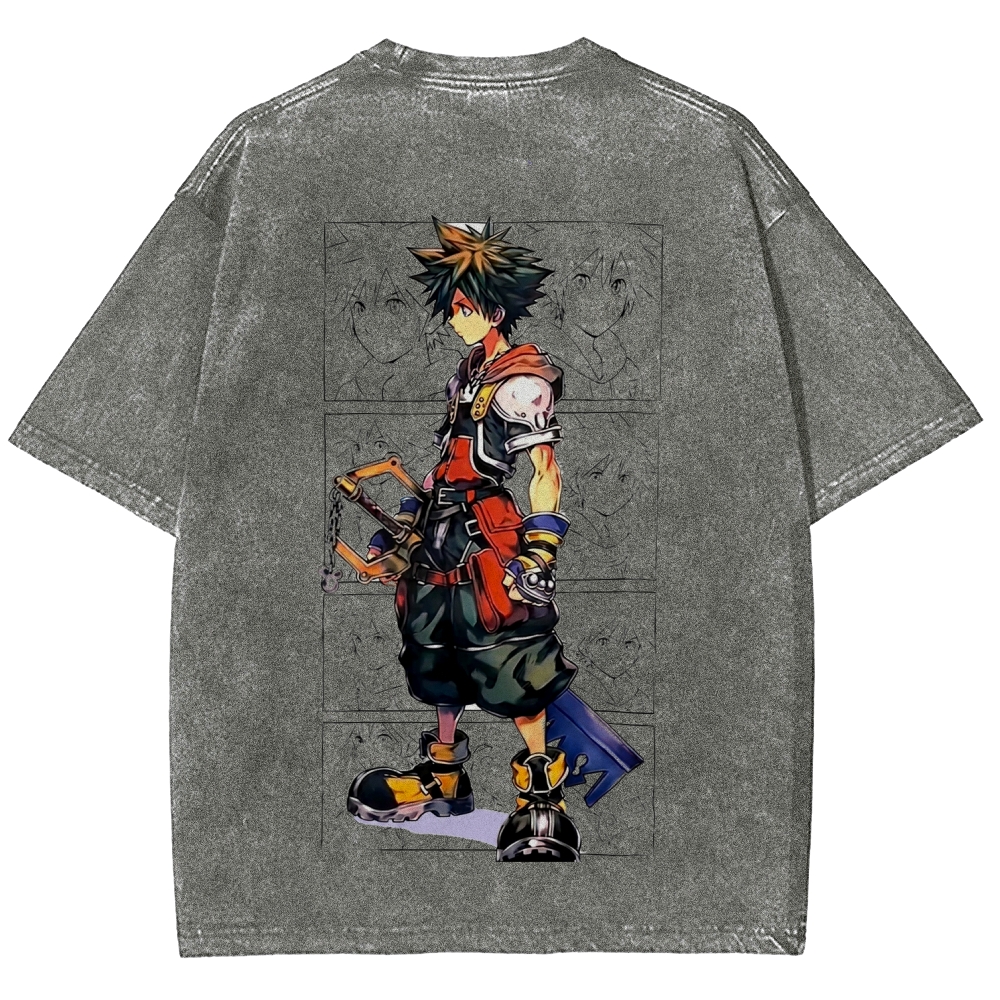 Kingdom Hearts Washed T-shirt