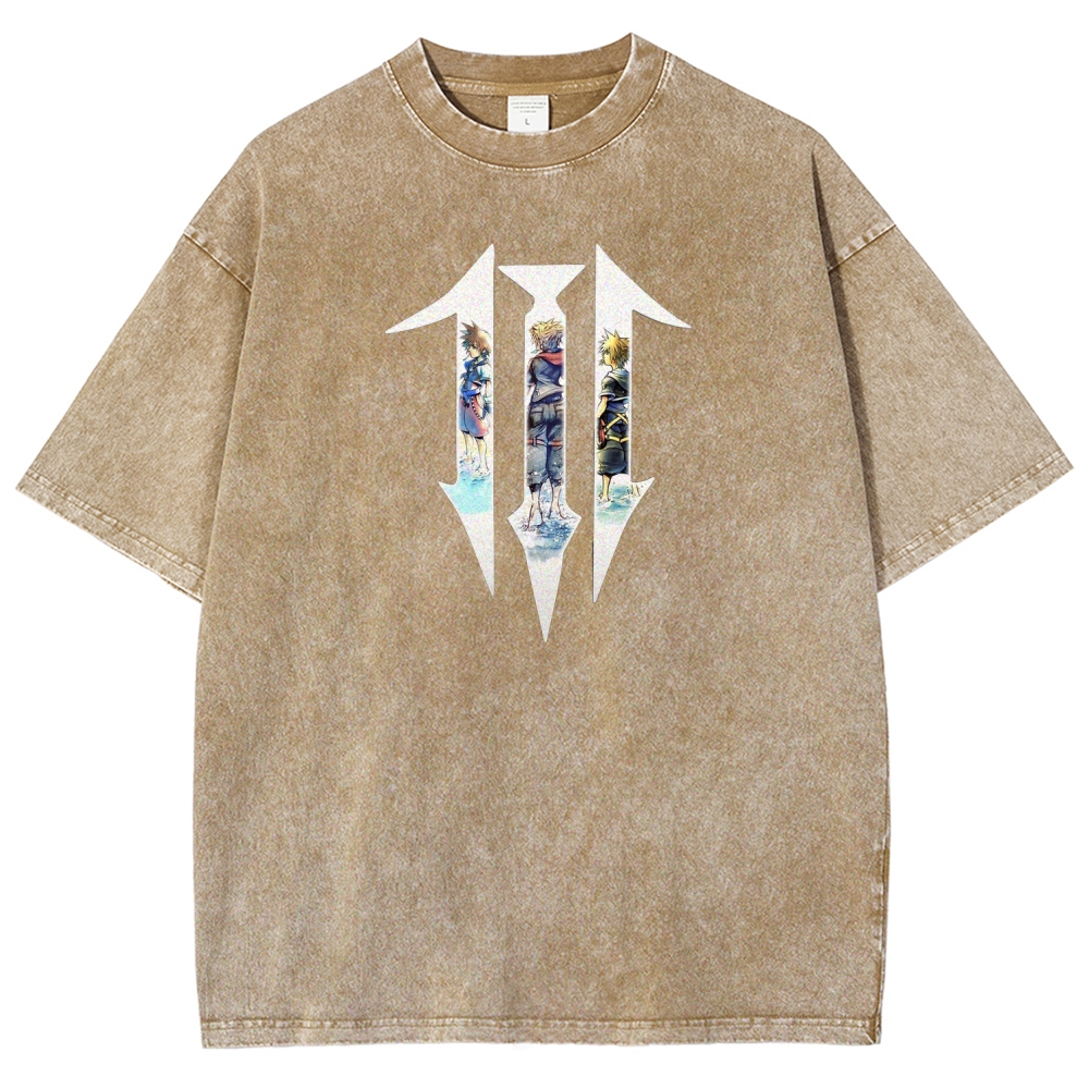 Kingdom Hearts Washed T-shirt