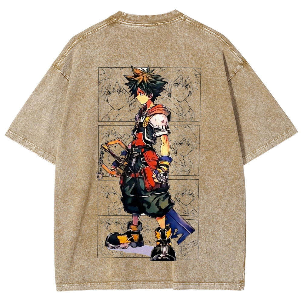 Kingdom Hearts Washed T-shirt