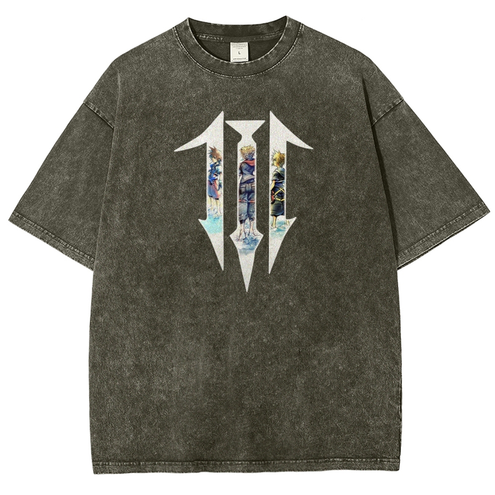 Kingdom Hearts Washed T-shirt