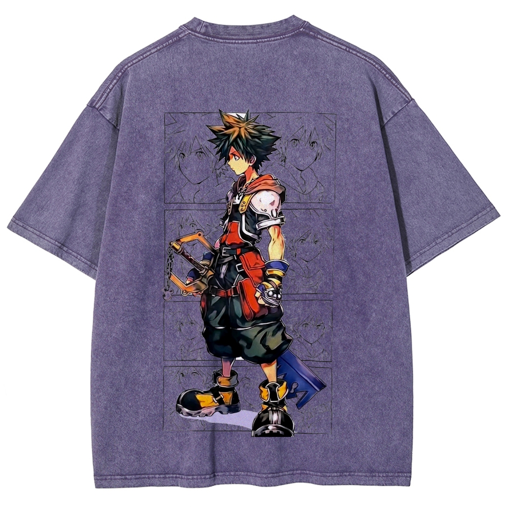 Kingdom Hearts Washed T-shirt