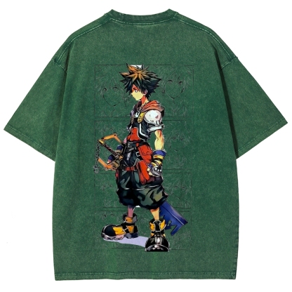 Kingdom Hearts Washed T-shirt