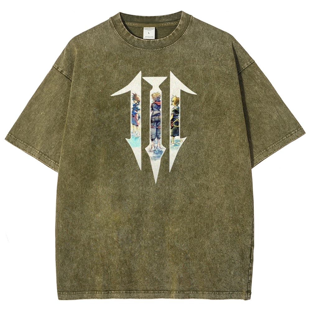 Kingdom Hearts Washed T-shirt