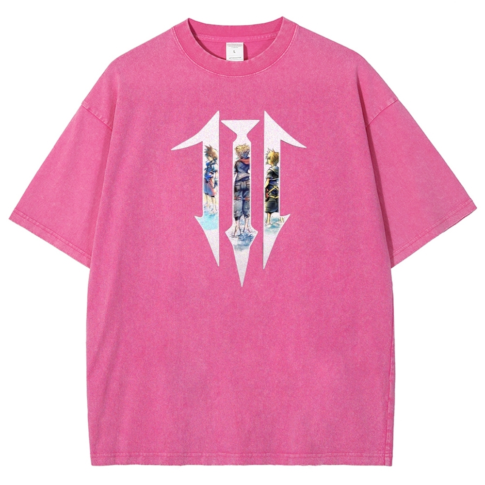 Kingdom Hearts Washed T-shirt